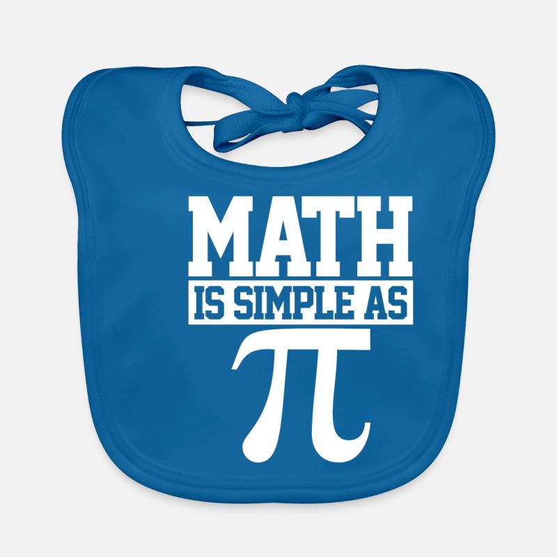 Pi Day Bavoir bio Bébé