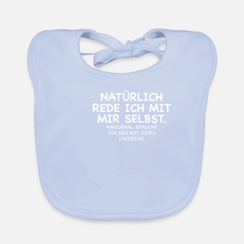 Selbstgespräch Rat eines Experten Baby Bio-Lätzchen