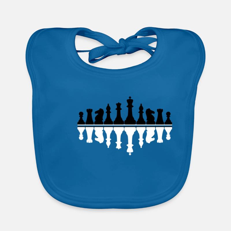 Chess Checkmate Puzzle Chess Organic Baby Bibs