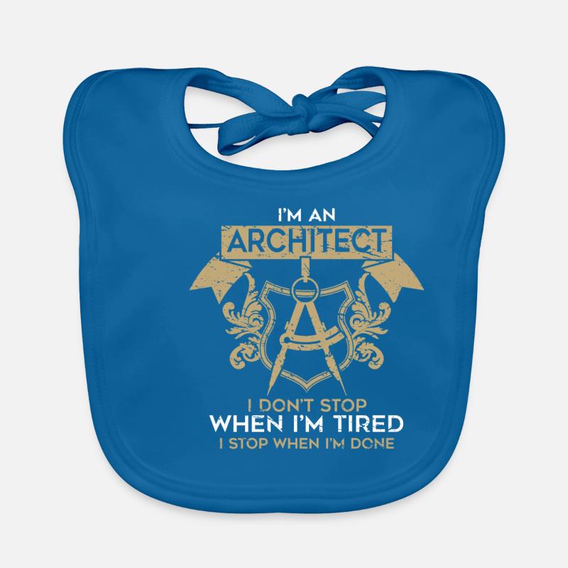 Don d'architecte architecte architecture maison construction Bavoir bio Bébé