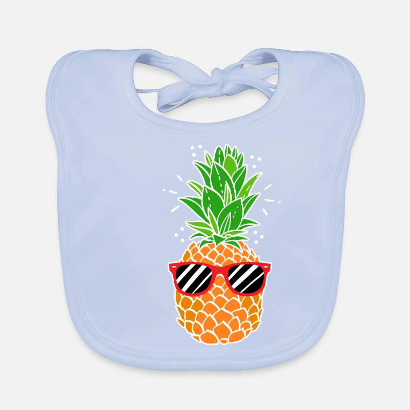 pineapple Organic Baby Bibs