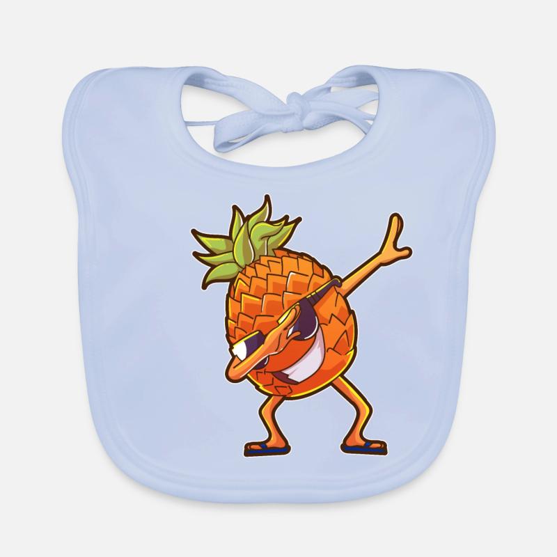 pineapple Organic Baby Bibs