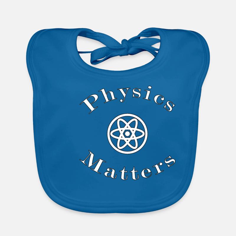 physics Organic Baby Bibs