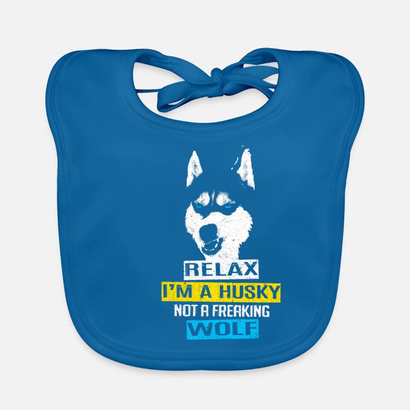 Husky Bavoir bio Bébé
