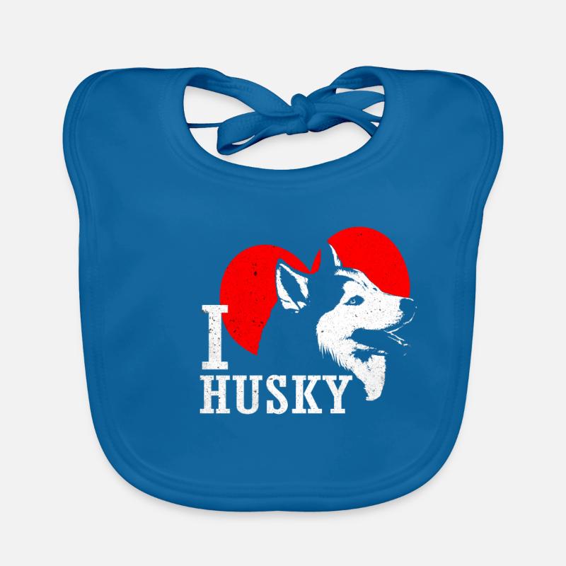 Husky Bavoir bio Bébé