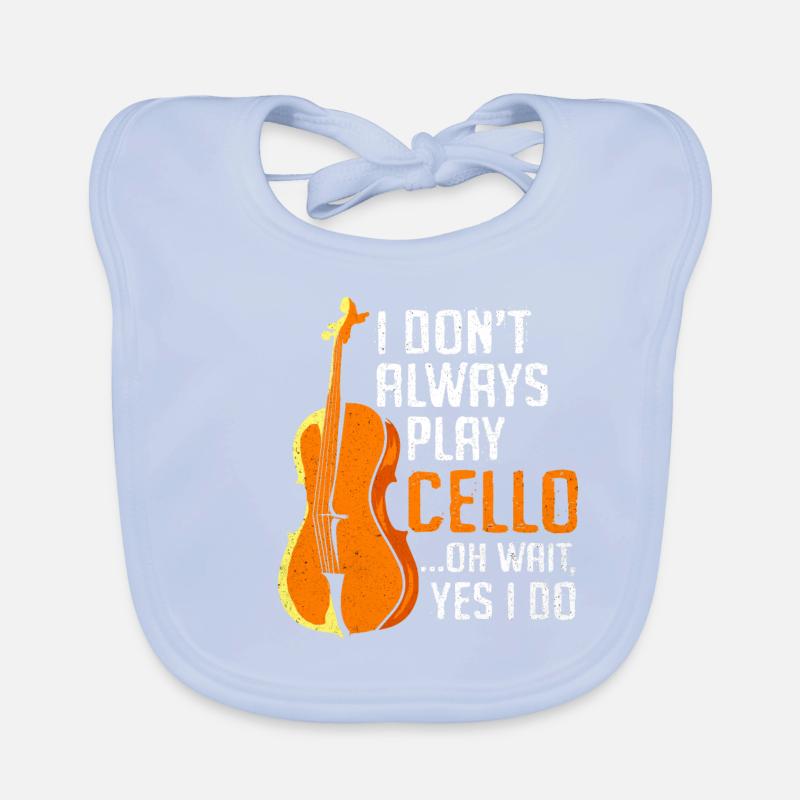 Violoncelle Bavoir bio Bébé
