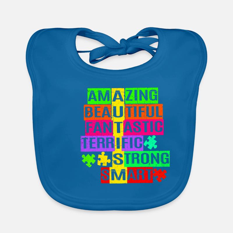 Autism Organic Baby Bibs