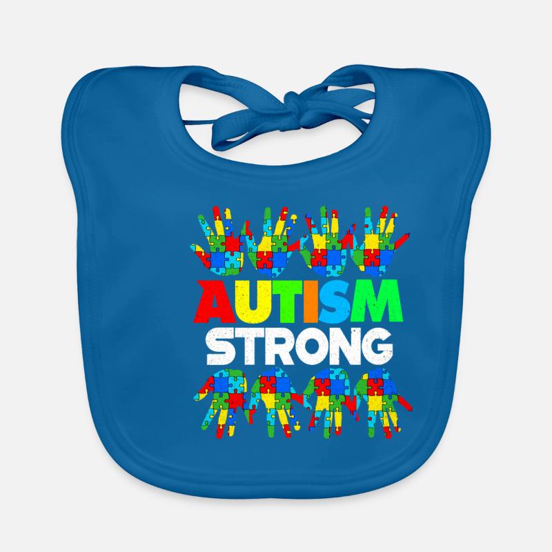 Autismus Baby Bio-Lätzchen