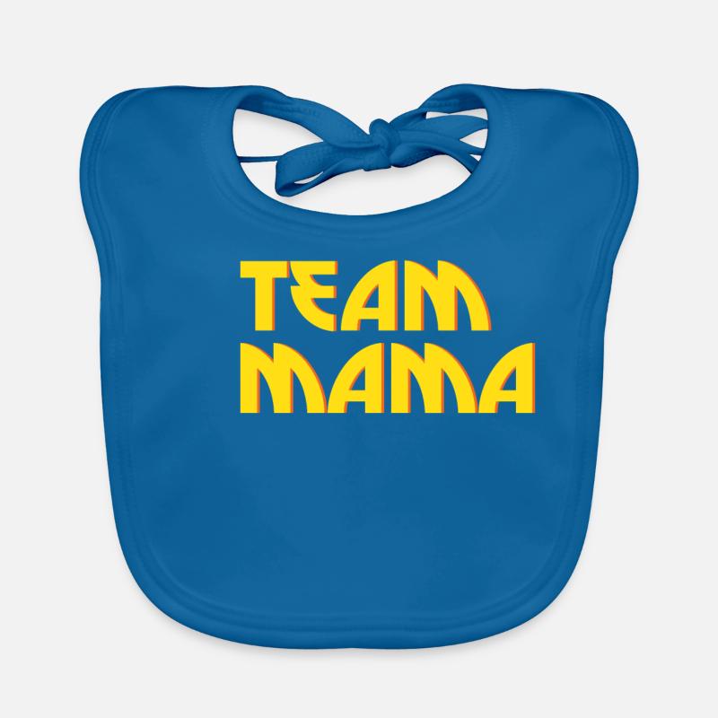 Team Mutter Muttertag Baby Bio-Lätzchen