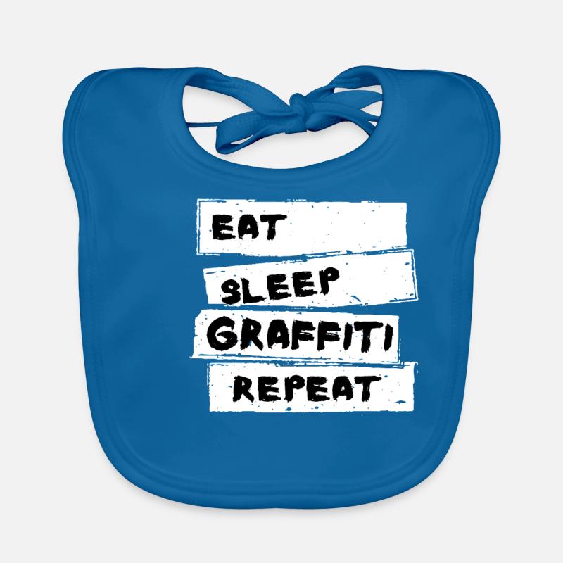 Graffiti - Graffiti Shirt Baby Bio-Lätzchen