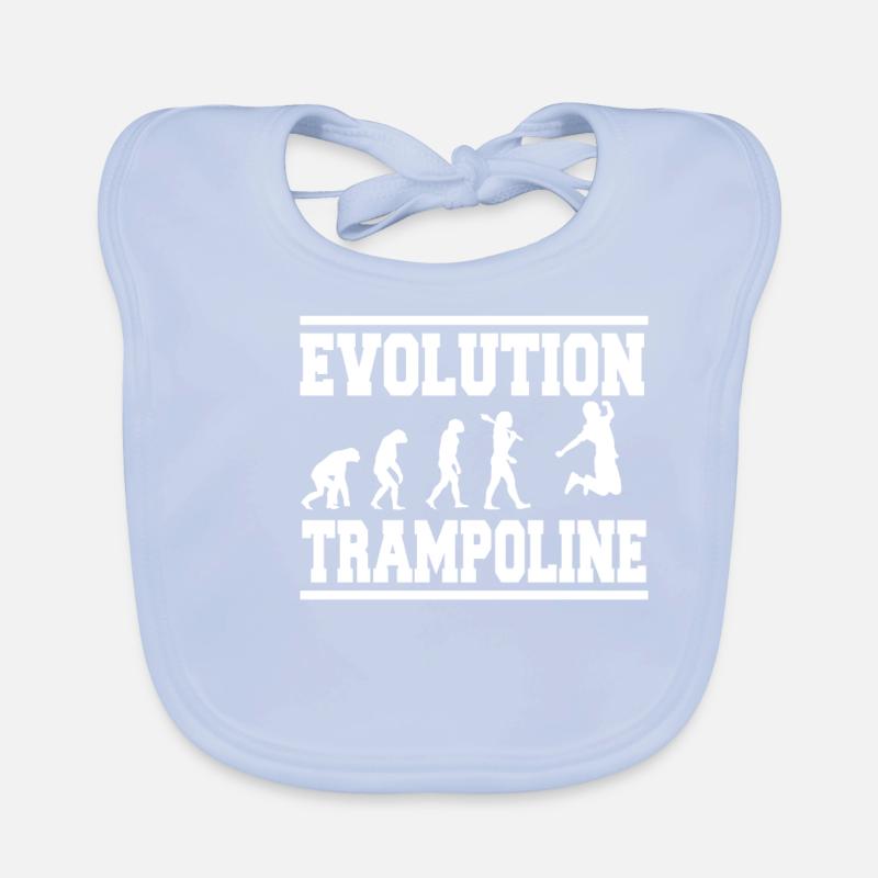 Evolution Trampoline Bavoir bio Bébé