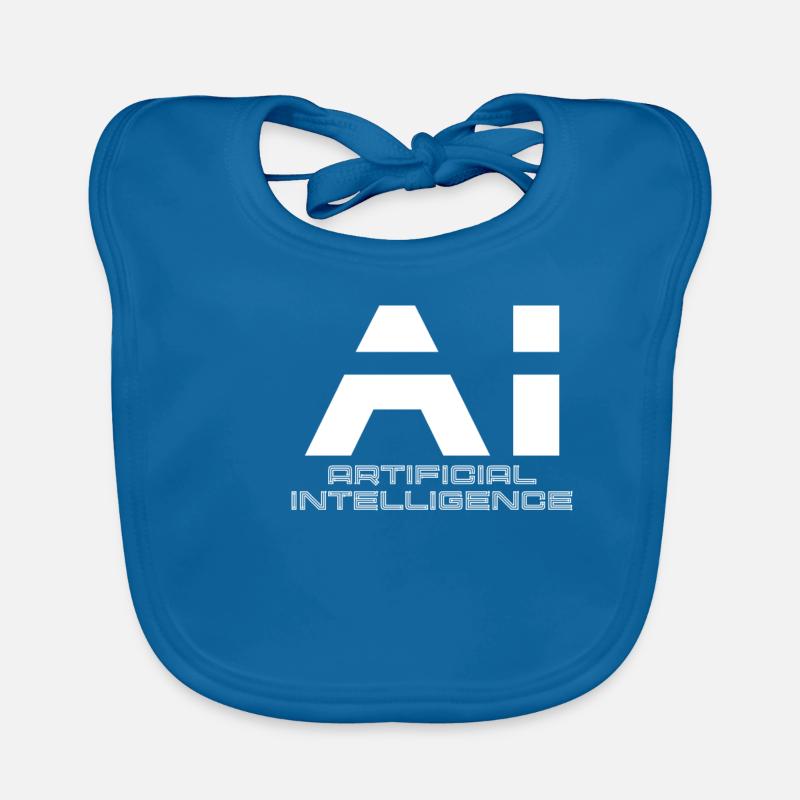 AI Artificial Intelligence Artificial Intelligence Organic Baby Bibs
