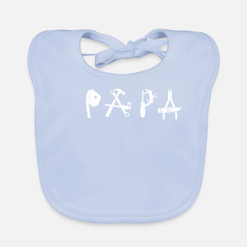 Papa DIY Tool Organic Baby Bibs