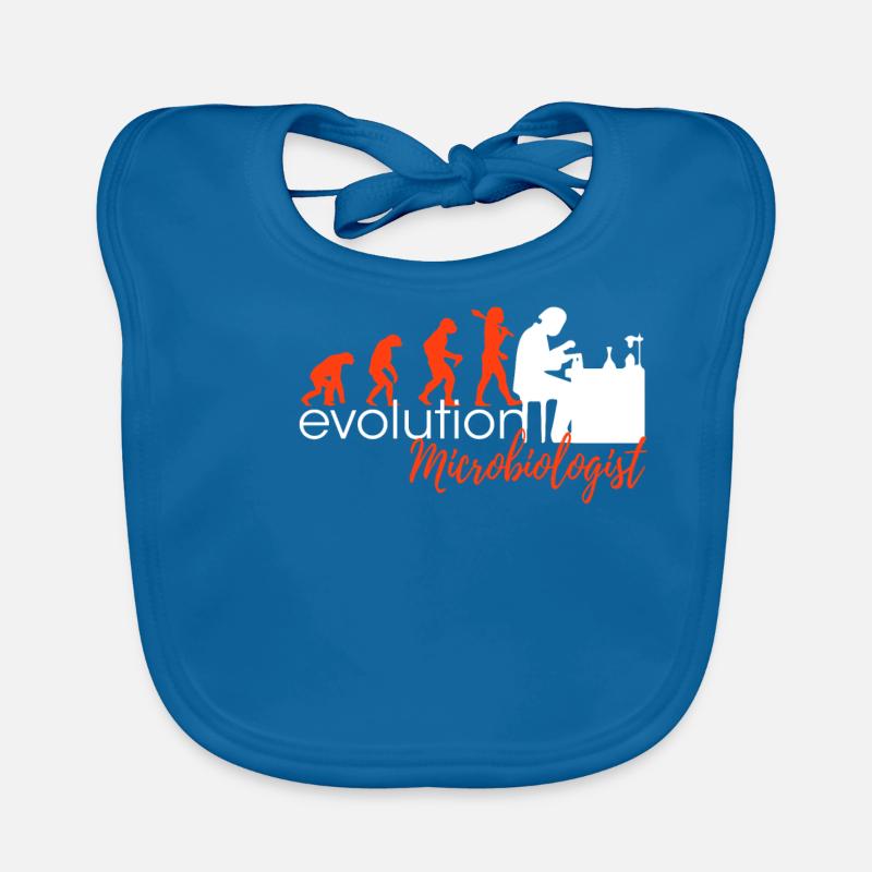 Microbiologist Evolution Designers Edition Bavoir bio Bébé
