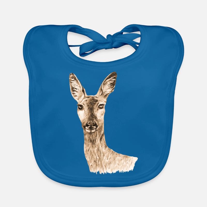 Roe deer Organic Baby Bibs