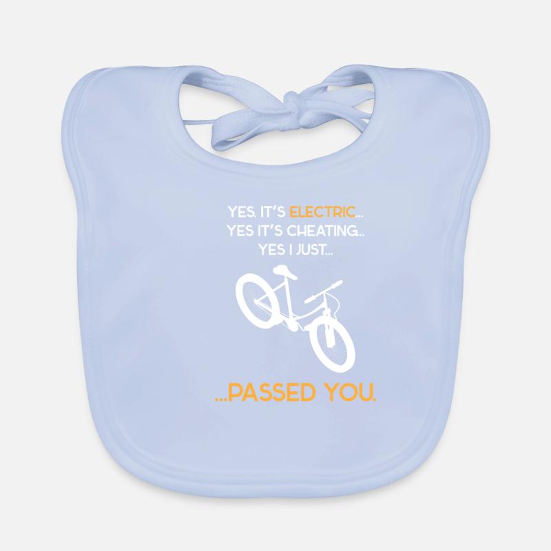 Oui, c'est un vélo électrique Bavoir bio Bébé