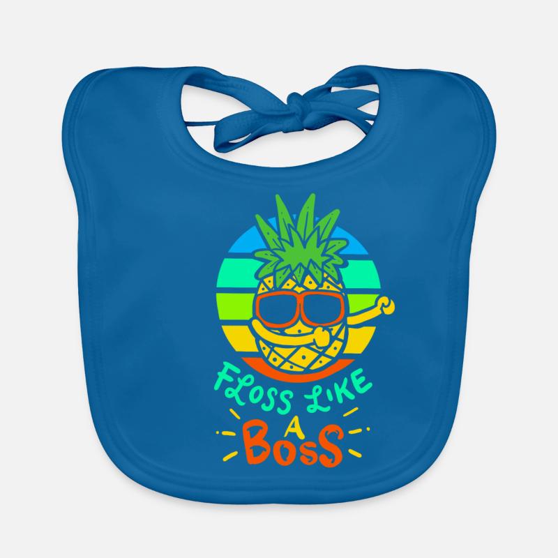 pineapple Organic Baby Bibs