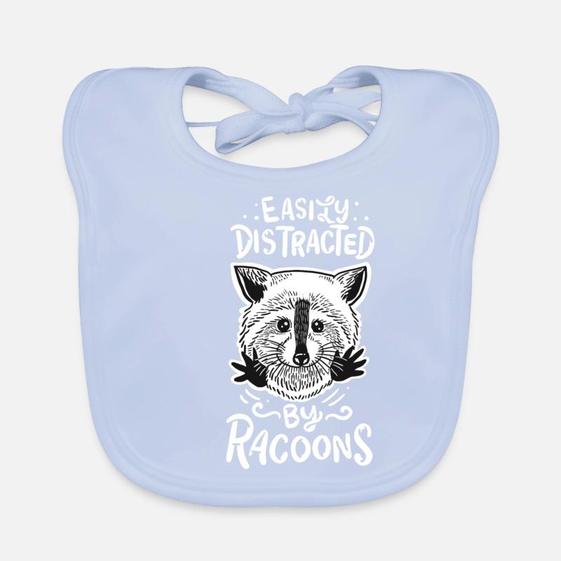 ratons laveurs Bavoir bio Bébé