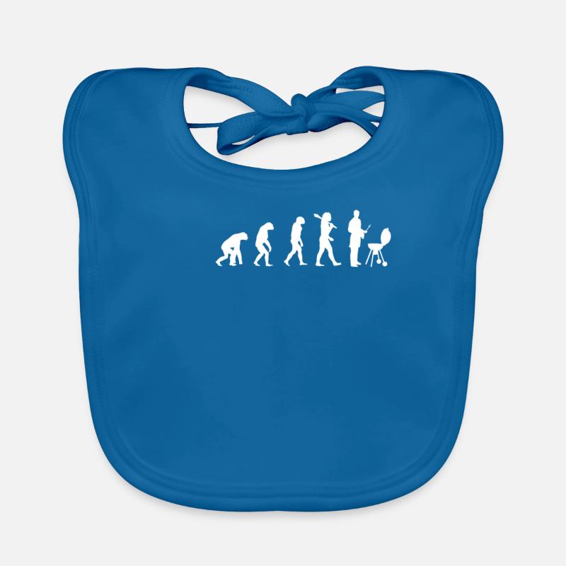 Barbeque Evolution Great Tee Shirt Baby Bio-Lätzchen
