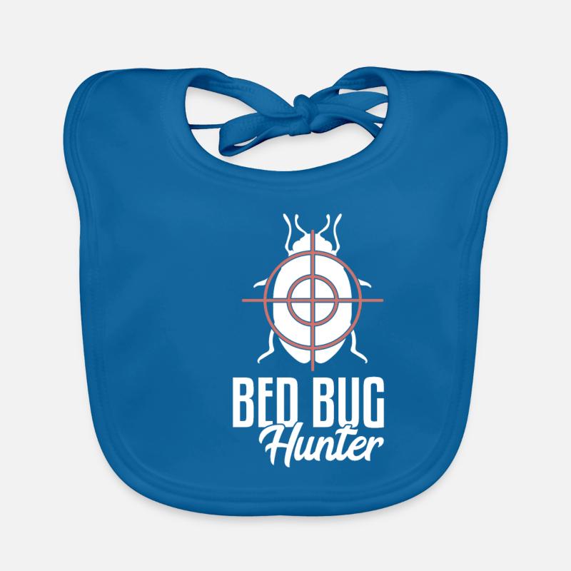 Bed Bug Hunter | Bed bugs, insects, hostel Organic Baby Bibs