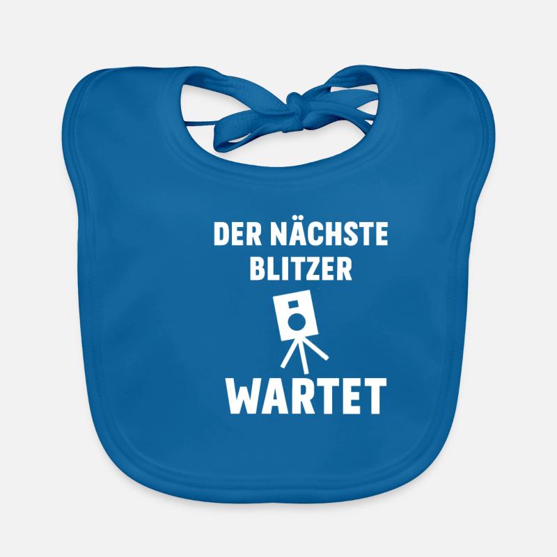 Der nächste Blitzer wartet Baby Bio-Lätzchen