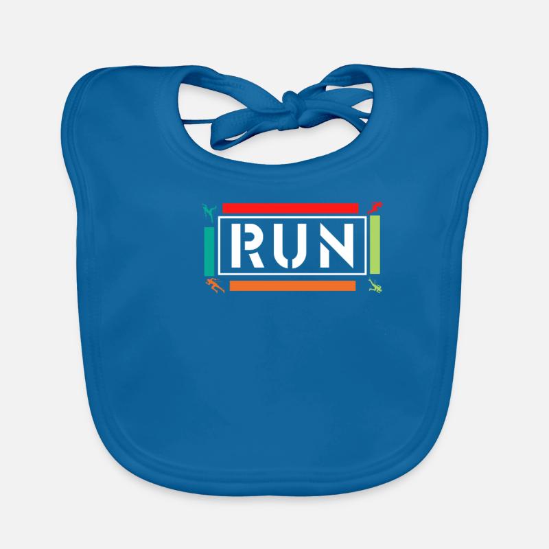 Course à pied - jogging, course à pied, marathon Bavoir bio Bébé