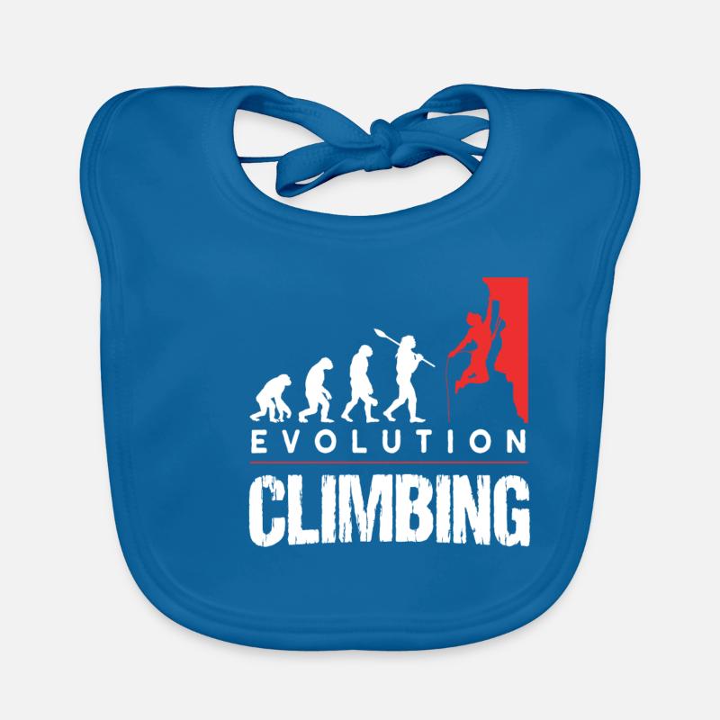 Climbing Evolution Klettern Boulderer Baby Bio-Lätzchen