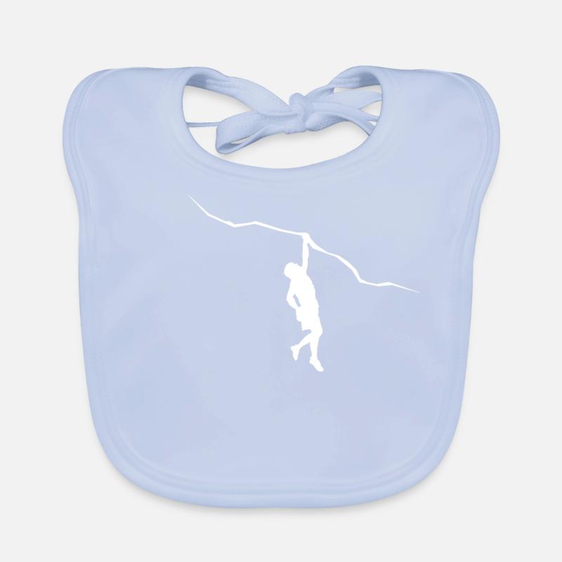 Bouldering climbing Organic Baby Bibs