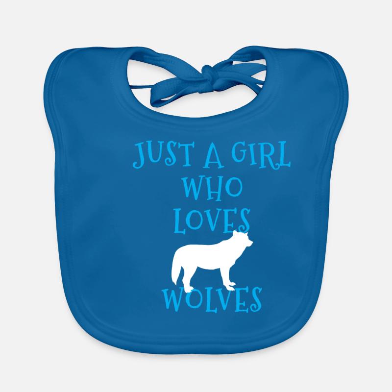 loups loup Bavoir bio Bébé