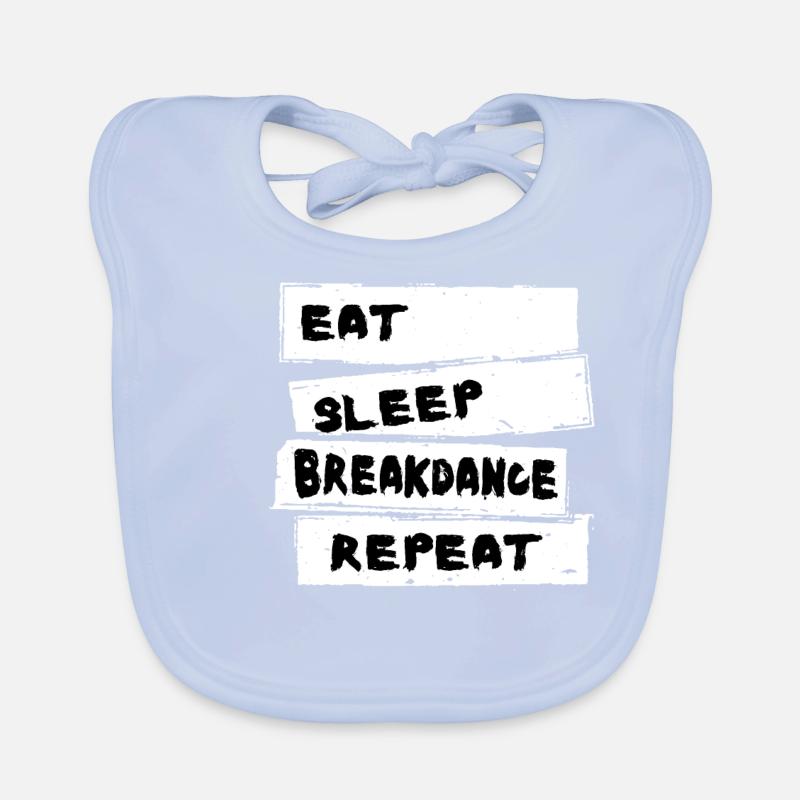 Breakdance - Breakdance Tshirt Baby Bio-Lätzchen