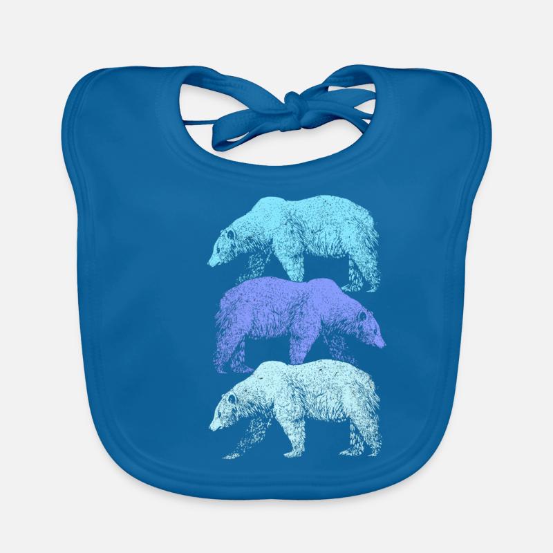 Eisbär Baby Bio-Lätzchen