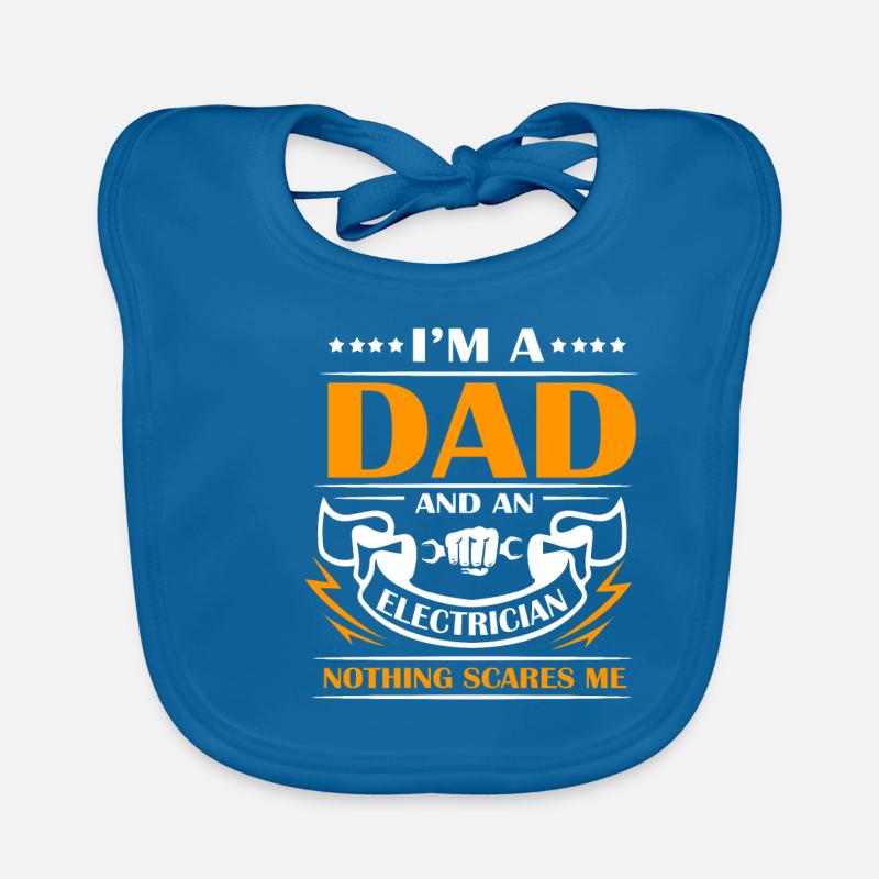 Electrician Electrical Engineering Electronics Volt Watt Organic Baby Bibs