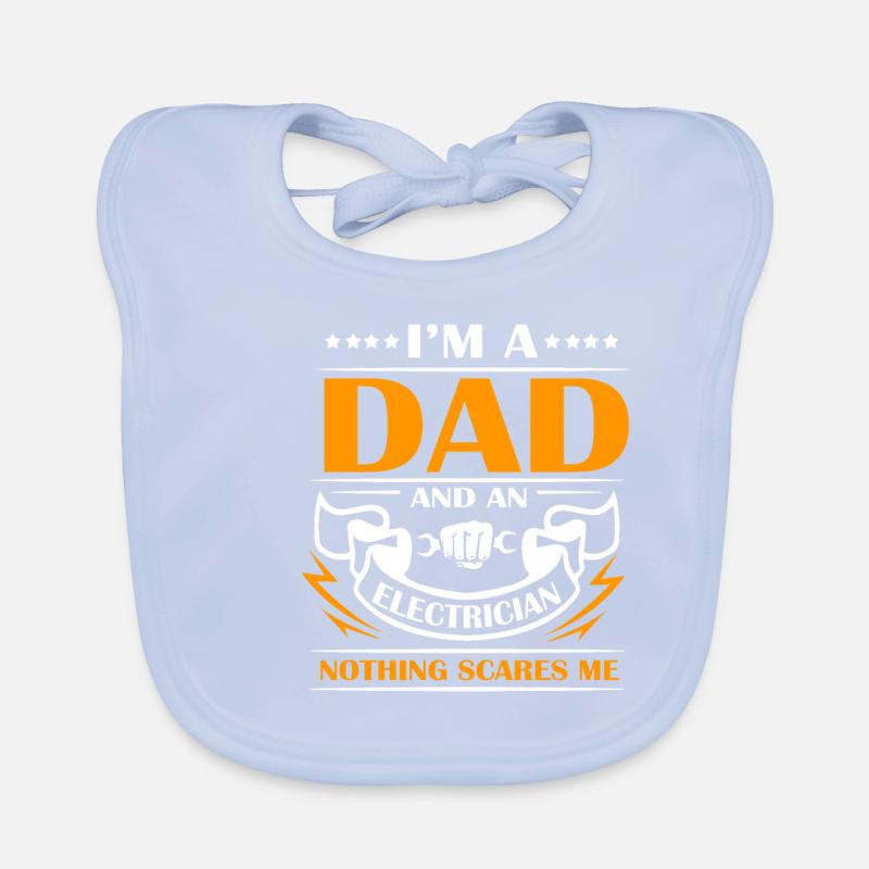 Electrician Electrical Engineering Electronics Volt Watt Organic Baby Bibs