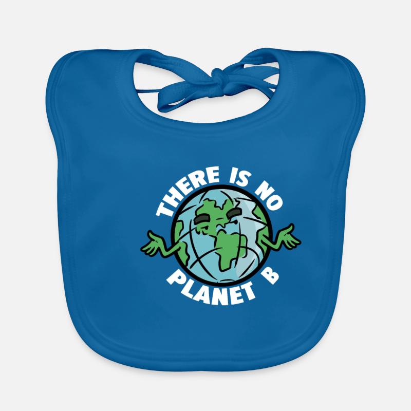 Pas de planète B Pas de planète B Bavoir bio Bébé