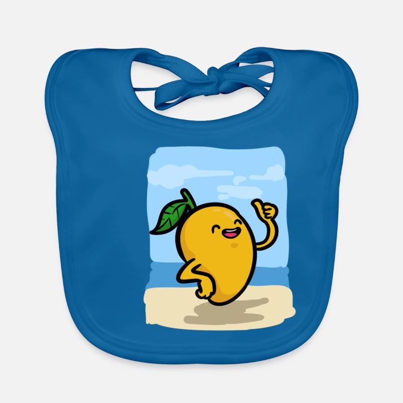 Mango on summer mango on summer Organic Baby Bibs