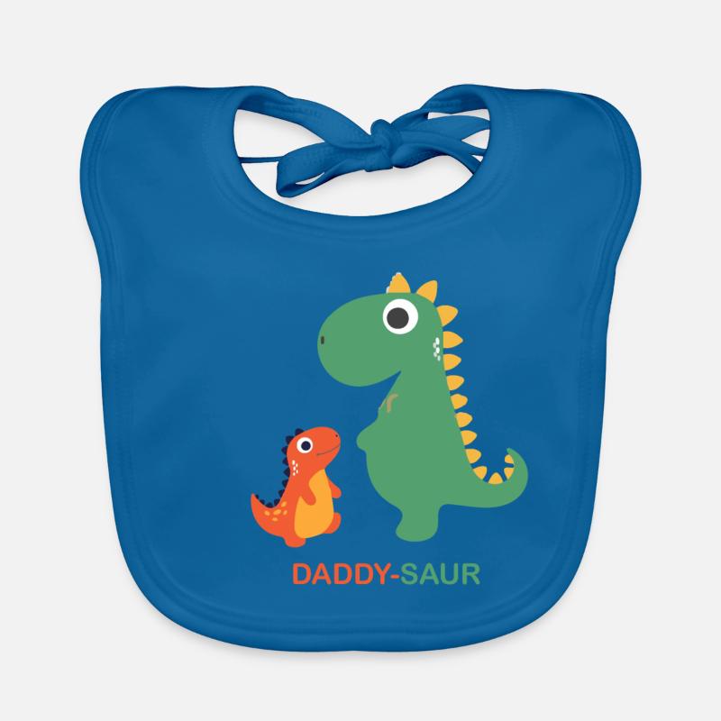 Daddy-Saur Bavoir bio Bébé