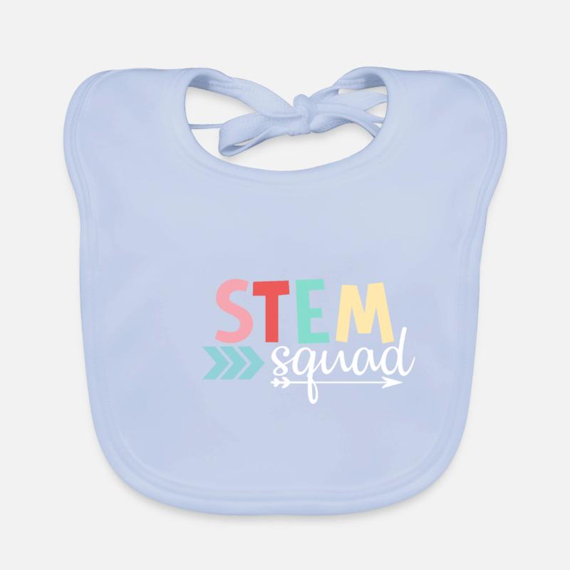STEM Squad Organic Baby Bibs