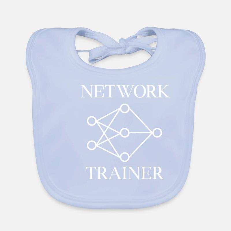 Network Trainer | Artificial intelligence Organic Baby Bibs
