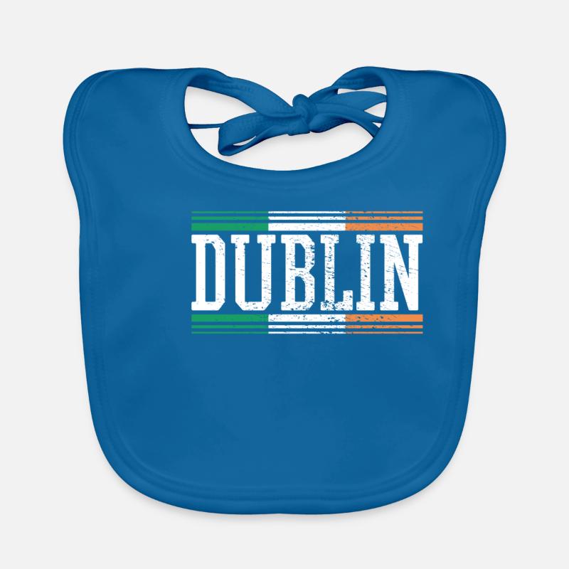 Dublin Ireland Organic Baby Bibs