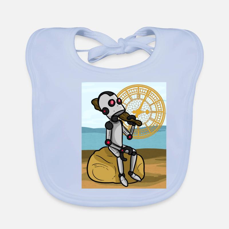 Robot Backtrak Roboter Backtrak Baby Bio-Lätzchen