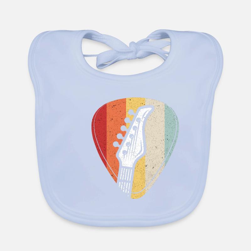 guitar Organic Baby Bibs