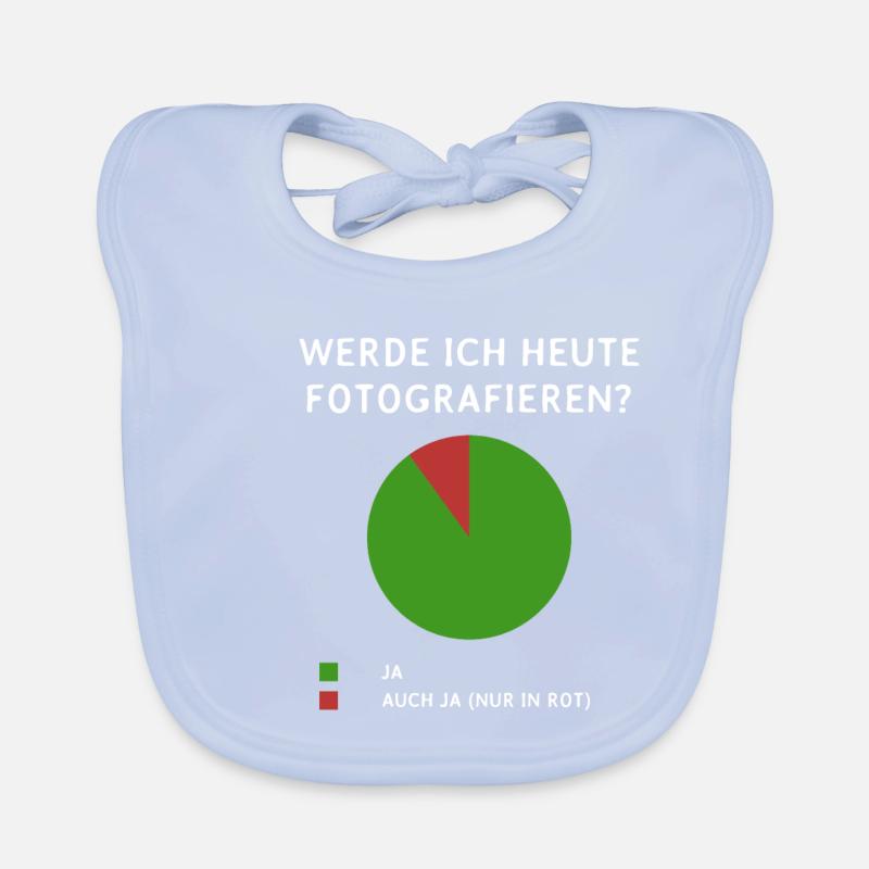Fotograf lustiger Spruch Baby Bio-Lätzchen