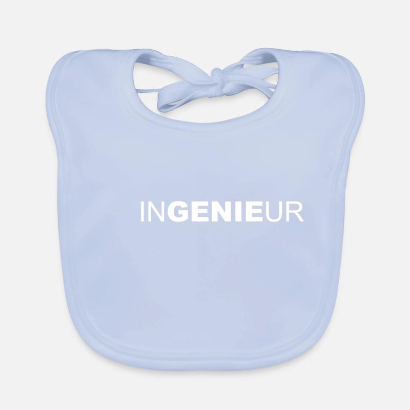 Engineer gift for engineer Organic Baby Bibs
