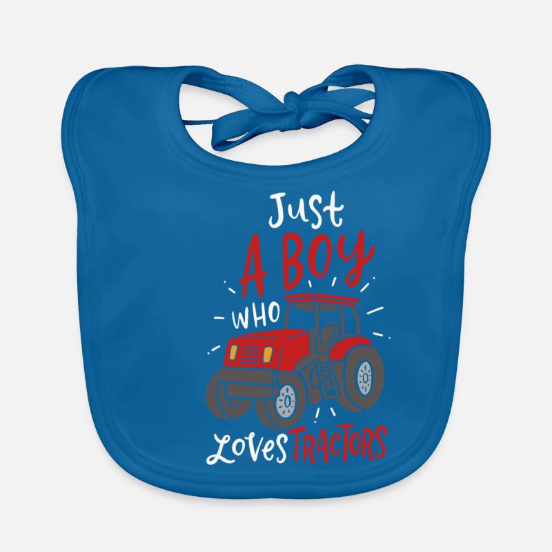 tracteurs Bavoir bio Bébé