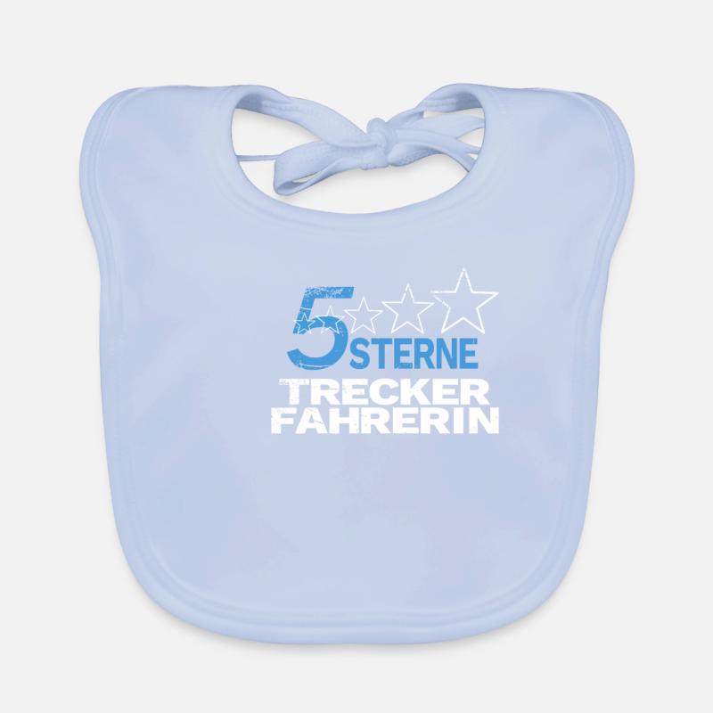 Tractor driver farmer gift Organic Baby Bibs
