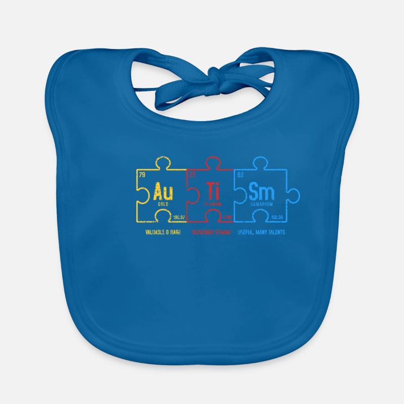 autisme Bavoir bio Bébé