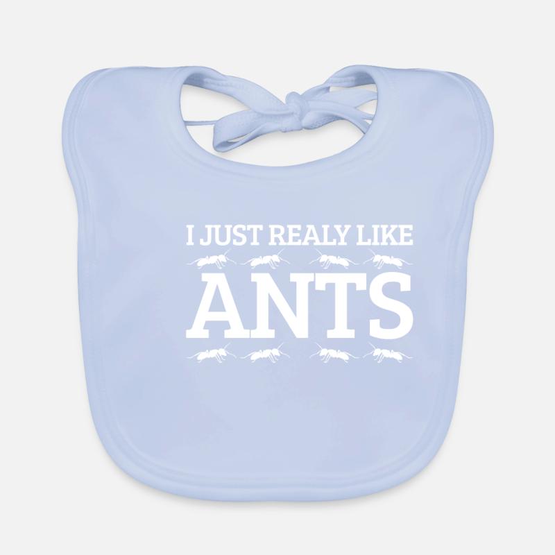 fourmis Bavoir bio Bébé