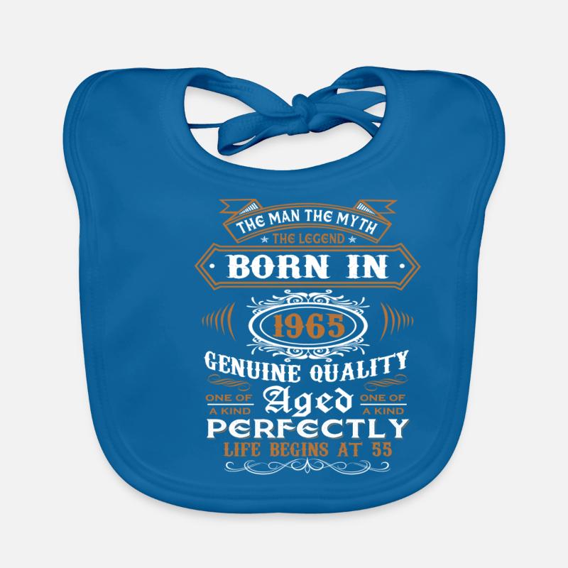 55e anniversaire Bavoir bio Bébé