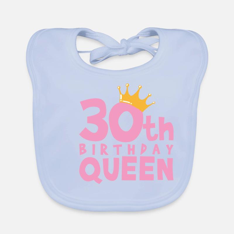 30e anniversaire Bavoir bio Bébé