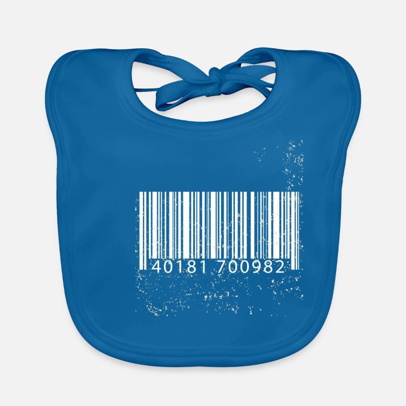Idée cadeau code barre Bavoir bio Bébé